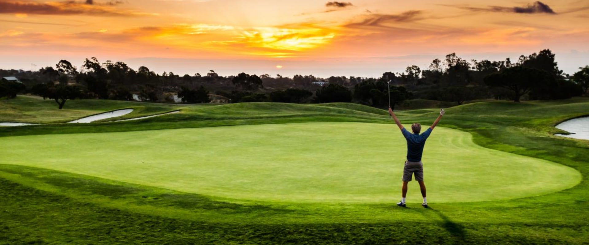 When golfing by yourself?
