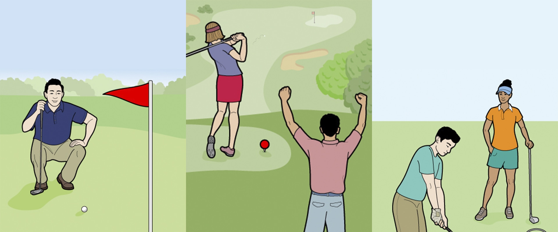 How does golf work?